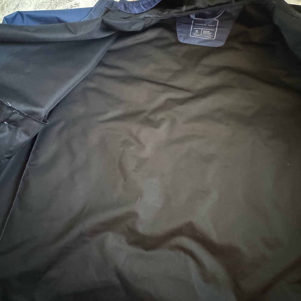 American Eagle Performance Rain Jacket Size M Lik… - image 5